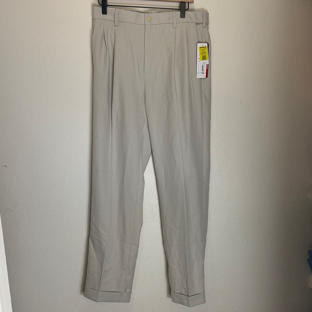 Grand Slam Men's Classic Beige Pants, Size 32x32